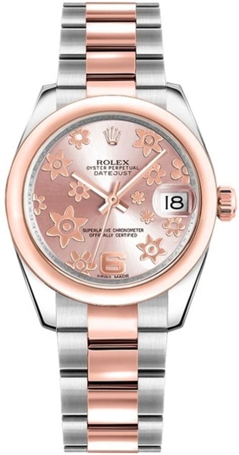 Rolex floral dials for women